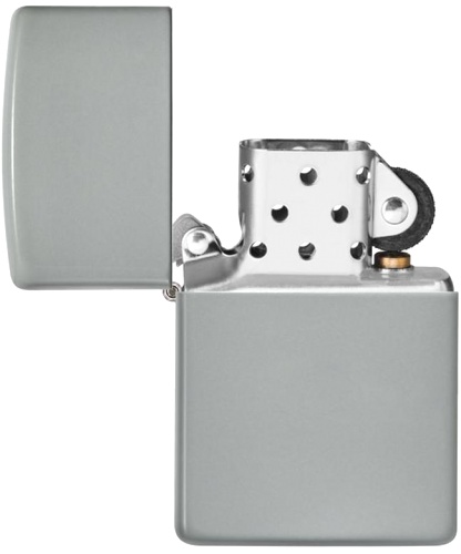  Зажигалка Zippo Classic с покрытием Flat Grey