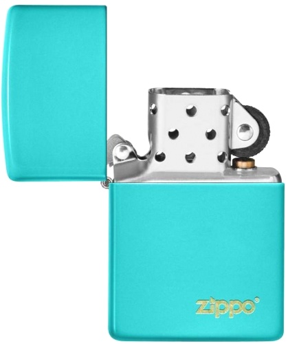  Зажигалка Zippo Classic с покрытием Flat Turquoise