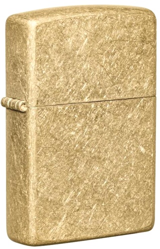  Зажигалка Zippo Classic с покрытием Tumbled Brass