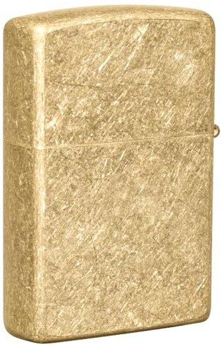  Зажигалка Zippo Classic с покрытием Tumbled Brass