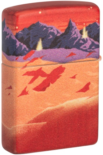  Зажигалка Zippo Mars Design с покрытием 540 Matte