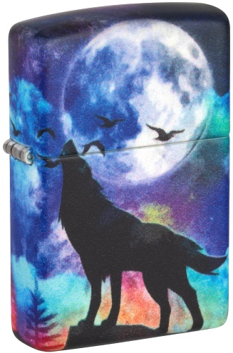  Зажигалка Zippo Wolf Design с покрытием 540 Matte