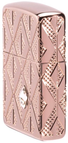  Зажигалка Zippo Armor® Geometric с покрытием Rose Gold