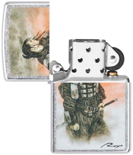  Зажигалка Zippo Luis Royo с покрытием Street Chrome