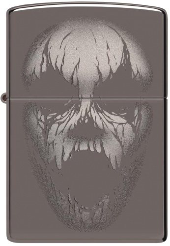  Зажигалка Zippo Screaming Monster с покрытием Black Ice®