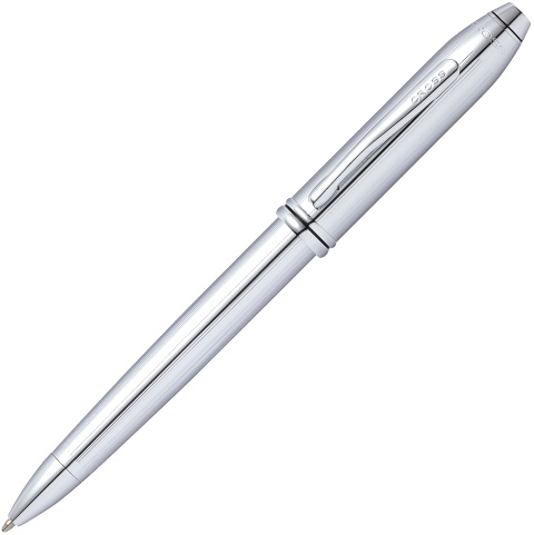 Шариковая ручка Cross Townsend, Lustrous Chrome