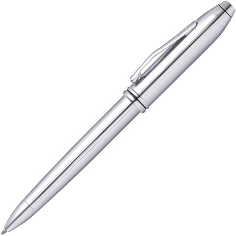 Шариковая ручка Cross Townsend, Lustrous Chrome