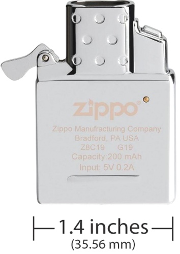  Электронный вставной блок для широкой зажигалки Zippo