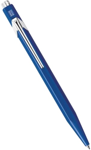 Шариковая ручка Caran d`Ache Office 849, Blue / Silver