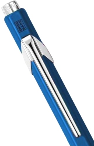 Шариковая ручка Caran d`Ache Office 849, Blue / Silver