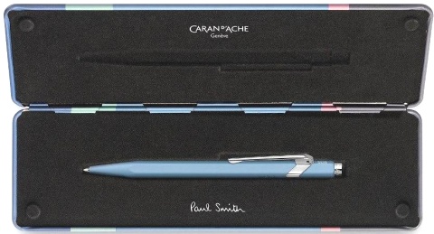  Шариковая ручка Caran d`Ache Office 849 Paul Smith, Sky Blue