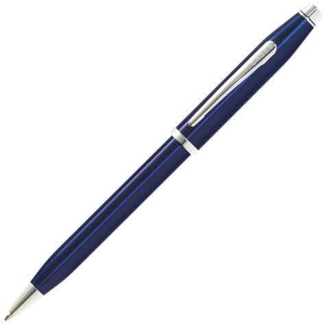  Шариковая ручка Cross Century II, Blue Lacquer СT