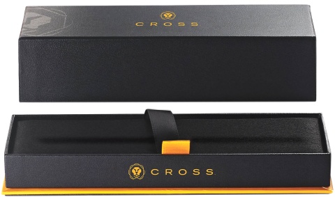 Перьевая ручка Cross Calais Matte Gray and Black Lacquer, перо M