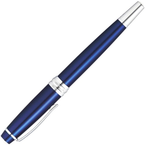  Ручка перьевая Cross Bailey, Blue Lacquer CT (Перо M)