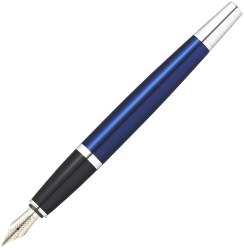  Ручка перьевая Cross Bailey, Blue Lacquer CT (Перо M)