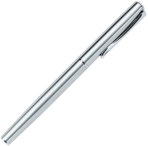  Перьевая ручка Diplomat Traveller, Stainless Steel СТ (Перо - F)