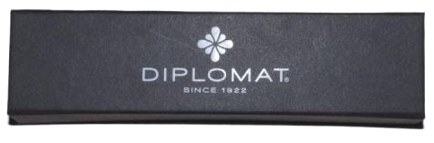  Перьевая ручка Diplomat Traveller, Stainless Steel СТ (Перо - M)