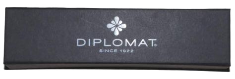  Перьевая ручка Diplomat Traveller, Matt Black СТ (Перо - M)