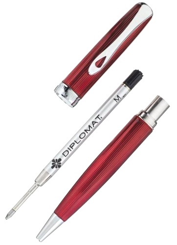  Шариковая ручка Diplomat Excellence A2, Skyline Red СТ