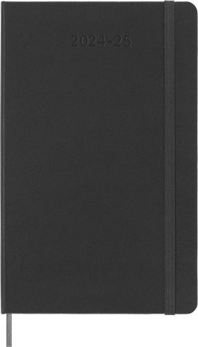  Еженедельник Moleskine Academic Wknt, Large 130х210 мм, 208 стр., черный