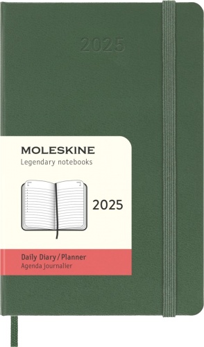  Ежедневник Moleskine Classic, Pocket 90x140 мм, 400 стр., зеленый