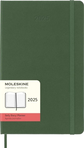  Ежедневник Moleskine Classic, Large 130х210 мм, 400 стр., зеленый