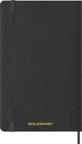  Еженедельник Moleskine Precious&Ethical Mamba, Large 130х210 мм, обложка экокожа, 144 стр., черный