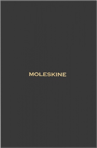  Еженедельник Moleskine Precious&Ethical Mamba, Large 130х210 мм, обложка экокожа, 144 стр., черный