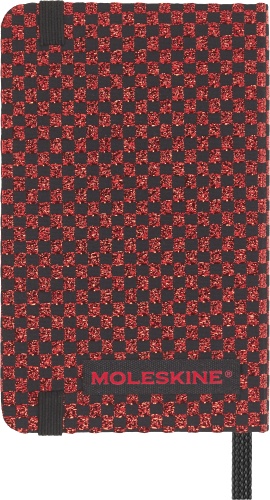  Блокнот Moleskine Limited Edition Prescious & Ethical Shine, XS 65х105 мм, 160 стр., нелинованный, твердая обложка, бордовый металлик