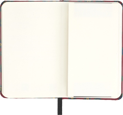  Блокнот Moleskine Limited Edition Prescious & Ethical Silk, XS 65х105 мм, 160 стр., нелинованный, твердая обложка, бордовый