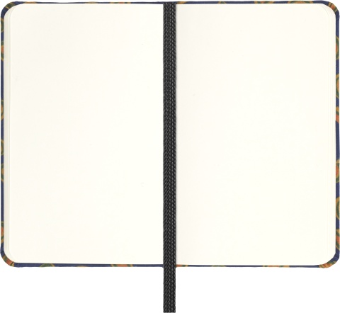  Блокнот Moleskine Limited Edition Prescious & Ethical Silk, XS 65х105 мм, 160 стр., нелинованный, твердая обложка, синий