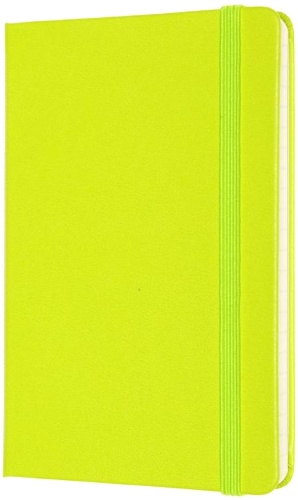  Блокнот Moleskine Classic, Pocket 90x140 мм, PP 192 стр., линейка, твердая обложка, лайм