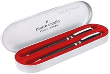  Набор: ручка шариковая + роллер Pen and Pen Pierre Cardin, Lacquer Blue CT