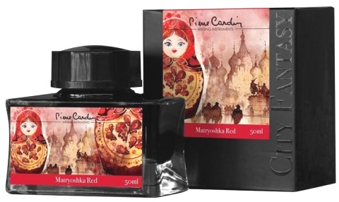 Флакон чернил Pierre Cardin City Fantasy, Matryoshka Red