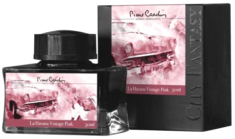 Флакон чернил Pierre Cardin City Fantasy, La Havana Vintage Pink