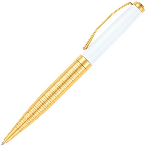  Ручка шариковая Pierre Cardin GOLDEN, White GT