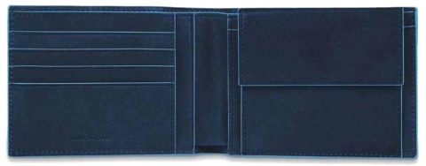 Кошелек мужской Piquadro Blue Square PU257B2R/BLU2 синий натур.кожа