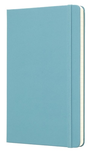 Блокнот Moleskine CLASSIC QP060B35 Large 130х210мм 240стр. линейка твердая обложка голубой