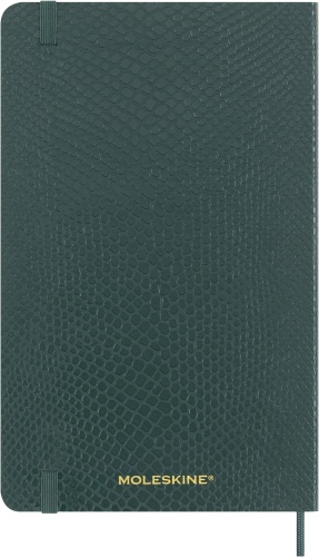  Блокнот Moleskine Limited Edition Precious & Ethical Boa, 130х210 мм, 240 стр., линейка, мягкая обложка, темно-зеленый