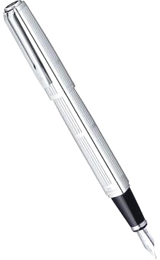 Перьевая ручка Waterman Exception Sterling Silver, Silver (Перо M)