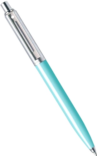 Шариковая ручка Sheaffer Sentinel, Сhrome Plated Cap Turquoise CT