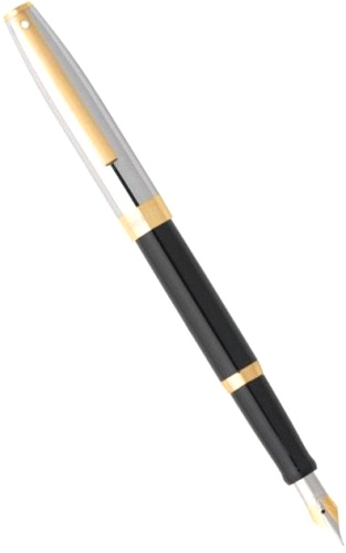 Перьевая ручка Sheaffer Sagaris, Black Barrel Chrome (Перо F)