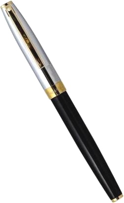 Перьевая ручка Sheaffer Sagaris, Black Barrel Chrome (Перо F)