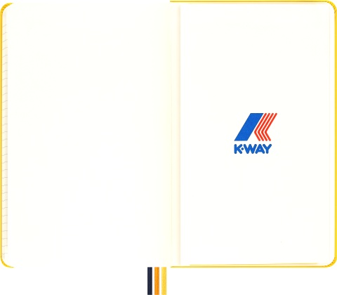  Блокнот Moleskine Limited Edition K-Way, Large 130х210 мм, обложка, текстиль, 240 стр., линейка, желтый