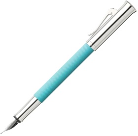  Ручка перьевая Graf von Faber-Castell Guilloche, Turquoise Fine СТ (Перо F)