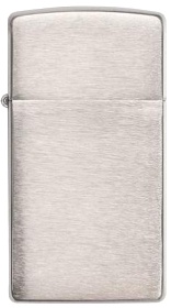  Зажигалка Zippo Slim Brushed Chrome