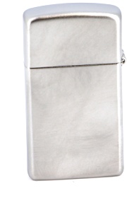  Зажигалка Zippo Slim Satin Chrome