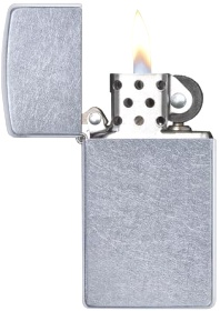  Зажигалка Zippo Slim Street Chrome