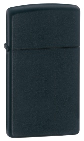  Зажигалка Zippo Slim Black Matte, Zippo