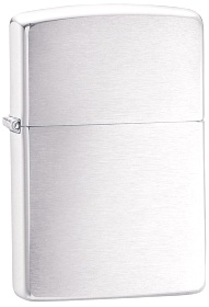  Зажигалка Zippo Classic с покрытием Brushed Chrome